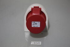 Elektra Tailfingen CEE-Steckdose Typ 62874, 5pol. 16A-6h 220/380V  (C6500-R53)