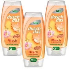 225ml duschdas pfirsich - 3x,