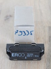 ERCO 79335 Kupplung/Verbinder f. 3 Phasen Stromschiene Schwarz OVP