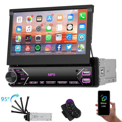 Din autoradio bluetooth - din, 7"