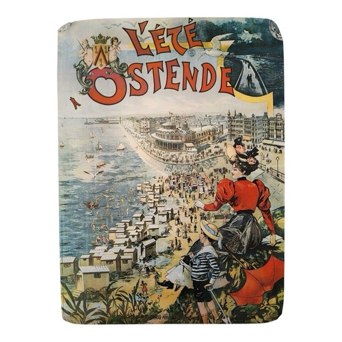 Vintage belgien reise plakat - vintage,