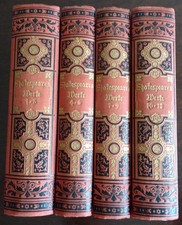 Shakespeares Sämtliche dramatische Werke in zwölf Bänden 4 Bücher