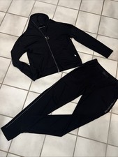 Marc Cain Zweiteiler aus Lyocell, Jacke und Hose - N3 (38-40) schwarz - NP 478€