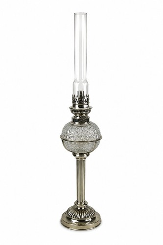 Komplette chrom öllampe mit - komplette,