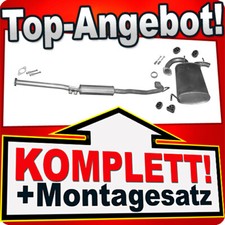 Auspuff für NISSAN X-TRAIL (T30) 2.0 2.2 2.5 16V 2001-2007 Auspuffanlage