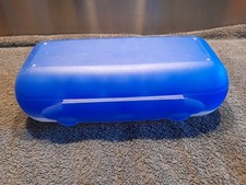 TUPPERWARE *  Eierbehälter Columbus  * Eierbox  für 10 Eier * Blau