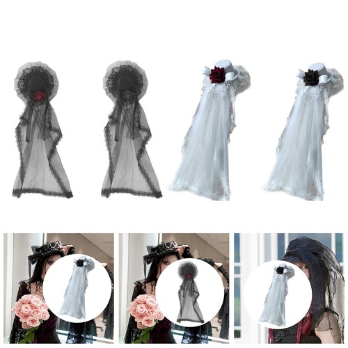 Halloween rose schleier - halloween,