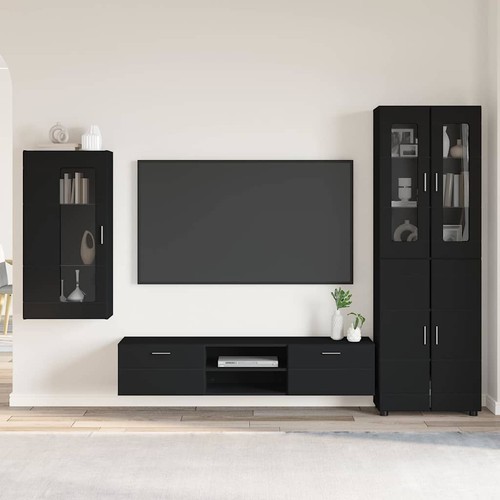 Wohnwand vitrinenschrank - wohnwand, |