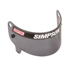 Simpson JR Speedway Haifischvisier/Schild - geräuchert - Junior Helmvisier