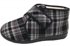 Hausschuhe Senioren Grau