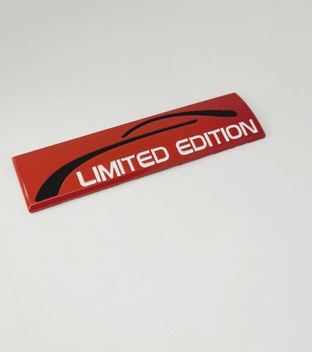 Limited edition emblem - limited, 3d