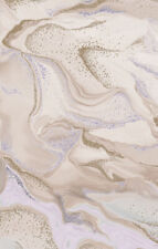 PVC Tischdecke Sahara Beige Lila Meterware Wachstuch Breite & Länge wählbar 