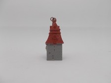 Schleich = Fastnacht Fasnet Schlüsselanhänger = Glockenturm 1991 Werbefigur