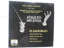 Atauflo Argenta El Amor Brugo EP HMV 7ERL1126 VG/EX 1958 picture sleeve, Span...