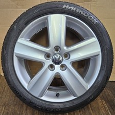 1 original VW Polo 9N 16 Zoll Alufelge 6,5x16 ET43, 6Q0601025S, Varano, 205/45 