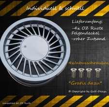  OZ Ruote 4x Nabendeckel