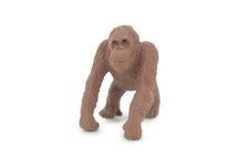 Orangutan Toy, Red Ape, Rubber