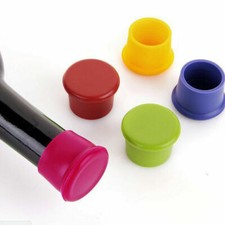 4 Stück Weinflaschenverschluß Silikon , Korken  Flaschenverschluss , Bier , Bar