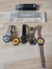 5 alte Uhren Swatch/Dugena/Anker  - Ersatzteile/Bastler/Defekt