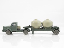 1:87 Wiking 530/3b Zement Silo Magirus Sattelzug W61-25