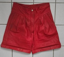 Ledershorts Echtleder Gr.40 ❗fällt wie 36 aus❗ Hotpants sexy Clubwear Domina