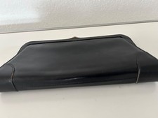 Aigner  Tasche  Leder  schwarz b/h/t: oben 24 unten 29/14/4 cm