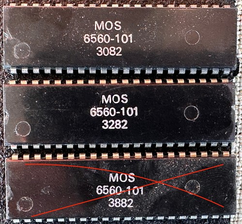 Mos 6560 vic - für, commodore