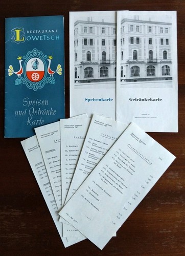 Speisekarte lowetsch erfurt - speisekarte,
