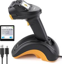 Inateck Bluetooth Barcode Scanner 2D 1D Wireless QR Code CMOS+CCD App SDK