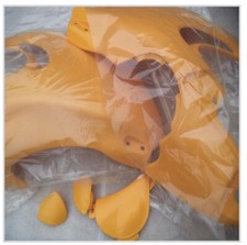 MZ Baghira Tankspoiler gelb