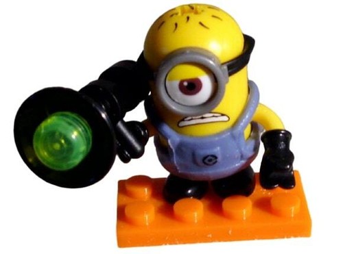 Minion mit lampe figur mega - lampe,