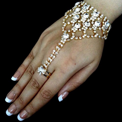Bollywood handkette armband - handkette,