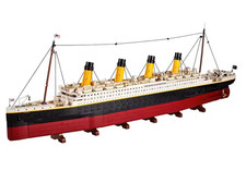 MOC Titanic Klemmbausteinset