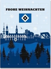 Hamburger SV HSV Premium Adventskalender  Weihnachtskalender mit 5,- Gutschein