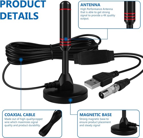 Dvb receiver mit - receiver, antenne