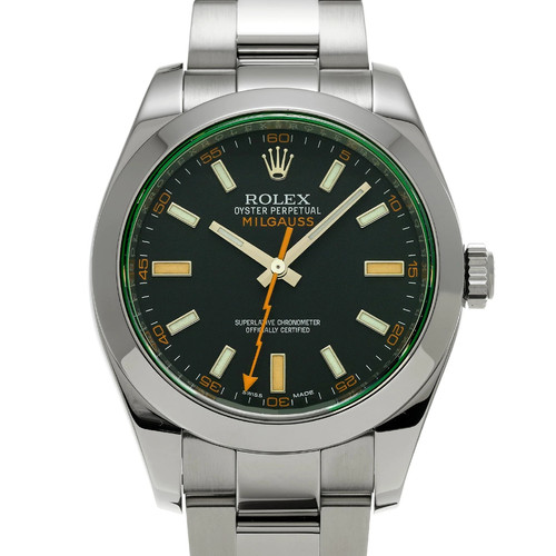 Rolex milgauss 116400gv black - rolex,