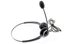 Jabra GN Netcom GN2100 Flexboom Binaural 2129-82-04 schnurgebundenes Headset QD