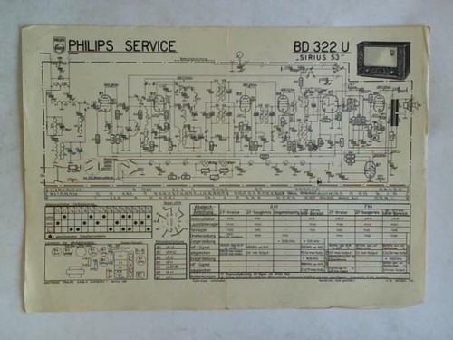Philips service schaltbild - philips, service: