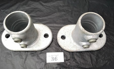 Q/ Kee Klemme Gerüstrohrgröße verzinkt Bodenplattenschelle 48,5 mm (132/48)