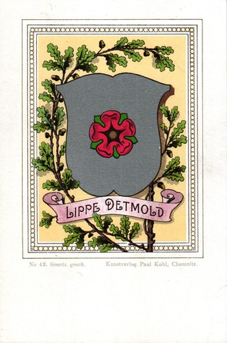 Lippe detmold wappen - -, detmold,