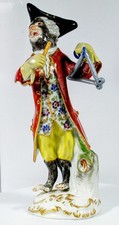 Nr. 36 A, Meissen, Triangelspieler, aus der Affenkapelle, ca. 14 cm