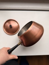 Fonduetopf aus Kupfer von