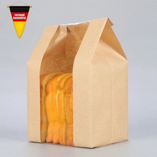 Papier brotbeutel mit - papier-brotbeutel,