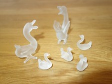 Setzkasten Figuren, Schwäne
