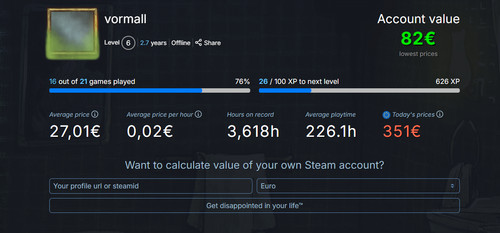 Steam account - steam,