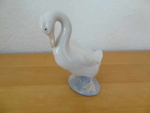 Nao lladro figur gans - gans, (2)