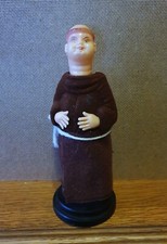 Mönch-Figur 20cm -60er-Jahre für den Herrenabend(Plastik) -gut erhalten