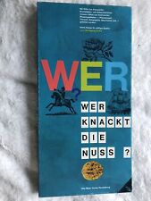 Spiel Wer knackt die Nuss Vollständig Brettspiel Ravensburger Maier 14216