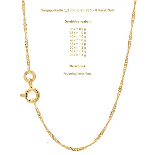 Edle feine goldkette - feine,