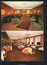 AK Cuxhaven-Duhnen, Strand-Hotel Duhnen, Seehotel Kamp, Innenansichten 